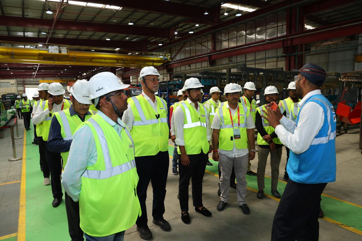 PMV_ME's tweet image. Terex India Hosts TEXCON 2023 with 250 customers showcasing sustainable solutions for construction and recycling, launches new products
Read here: zurl.co/FFGU
@Terex Corporation #terex #washingsystems #materialprocessing #terexmaterialprocessing #india #aggregates