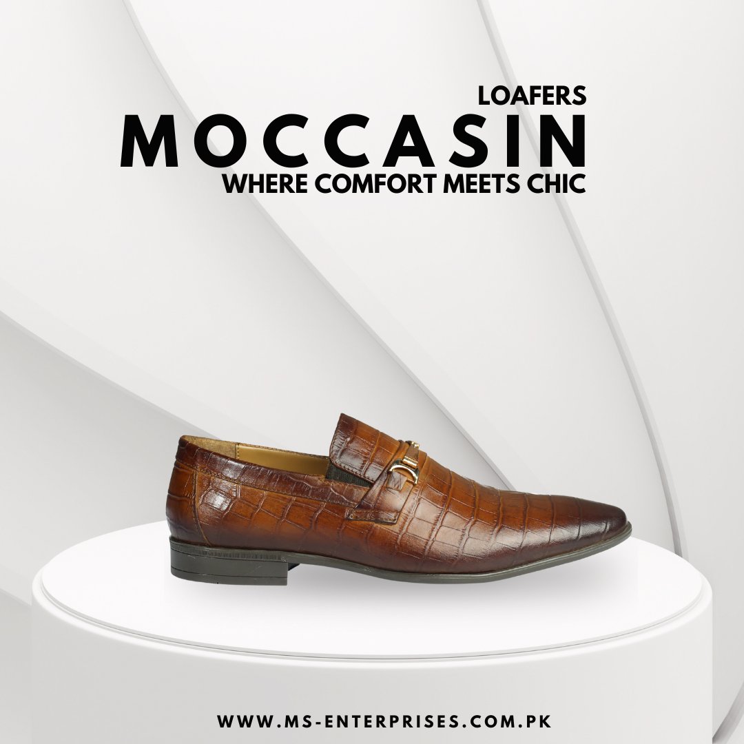 MSEnterpriss's tweet image. Experience the perfect harmony of comfort and style with MS Enterprises Moccasin Loafers. It's time to step into sophistication, one comfortable step at a time!
#MoccasinLoafers #EffortlessComfort #HandcraftedStyle #VersatileElegance #QualityCraftsmanship #FootwearEssentials