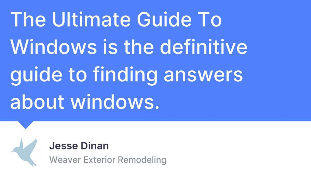 WeaverExterior's tweet image. Whether you are in the market to buy replacement windows for your home right now, just doing a bit of research, or trying to troubleshoot an issue with your existing windows, you’ve found the right place.
Read more 👉 lttr.ai/AJB6c
#WindowsGuide #UltimateGuide