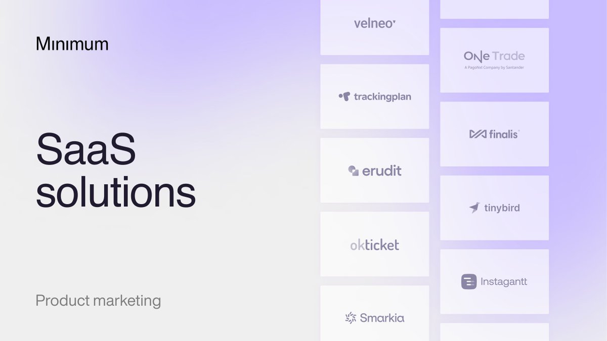 Sstilagency's tweet photo. In our latest net release, we are excited to share with you our second post dedicated to showcasing some of @MinimumRun 's most significant #SaaSprojects. https://t.co/LMD5j0v4Al