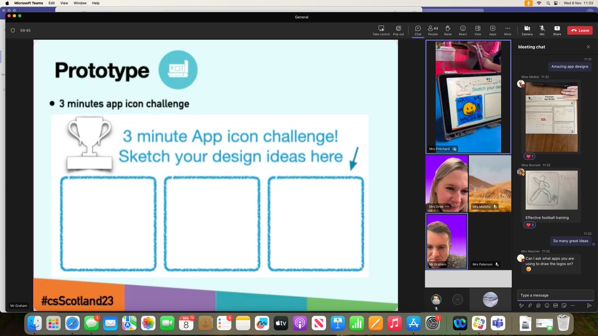 Paul Graham (@paultgraham1) on Twitter photo Great start to the session being led by <a href="/MrRoddyGraham/">Roddy Graham</a> and <a href="/OrdeHelen/">Helen Orde</a> on App prototyping for <a href="/DigiLearnScot/">Digital Learning and Teaching</a> #CSScotland23 live lessons. <a href="/Mrs_Pritchard_/">Suzanne Pritchard</a> <a href="/CatJLittle/">Mrs Little</a> have been sharing some amazing app designs from classes. The ideas from across Scotland are amazing! <a href="/inspireSBC/">Inspire Learning</a> Great start to the session being led by <a href="/MrRoddyGraham/">Roddy Graham</a> and <a href="/OrdeHelen/">Helen Orde</a> on App prototyping for <a href="/DigiLearnScot/">Digital Learning and Teaching</a> #CSScotland23 live lessons. <a href="/Mrs_Pritchard_/">Suzanne Pritchard</a> <a href="/CatJLittle/">Mrs Little</a> have been sharing some amazing app designs from classes. The ideas from across Scotland are amazing! <a href="/inspireSBC/">Inspire Learning</a>