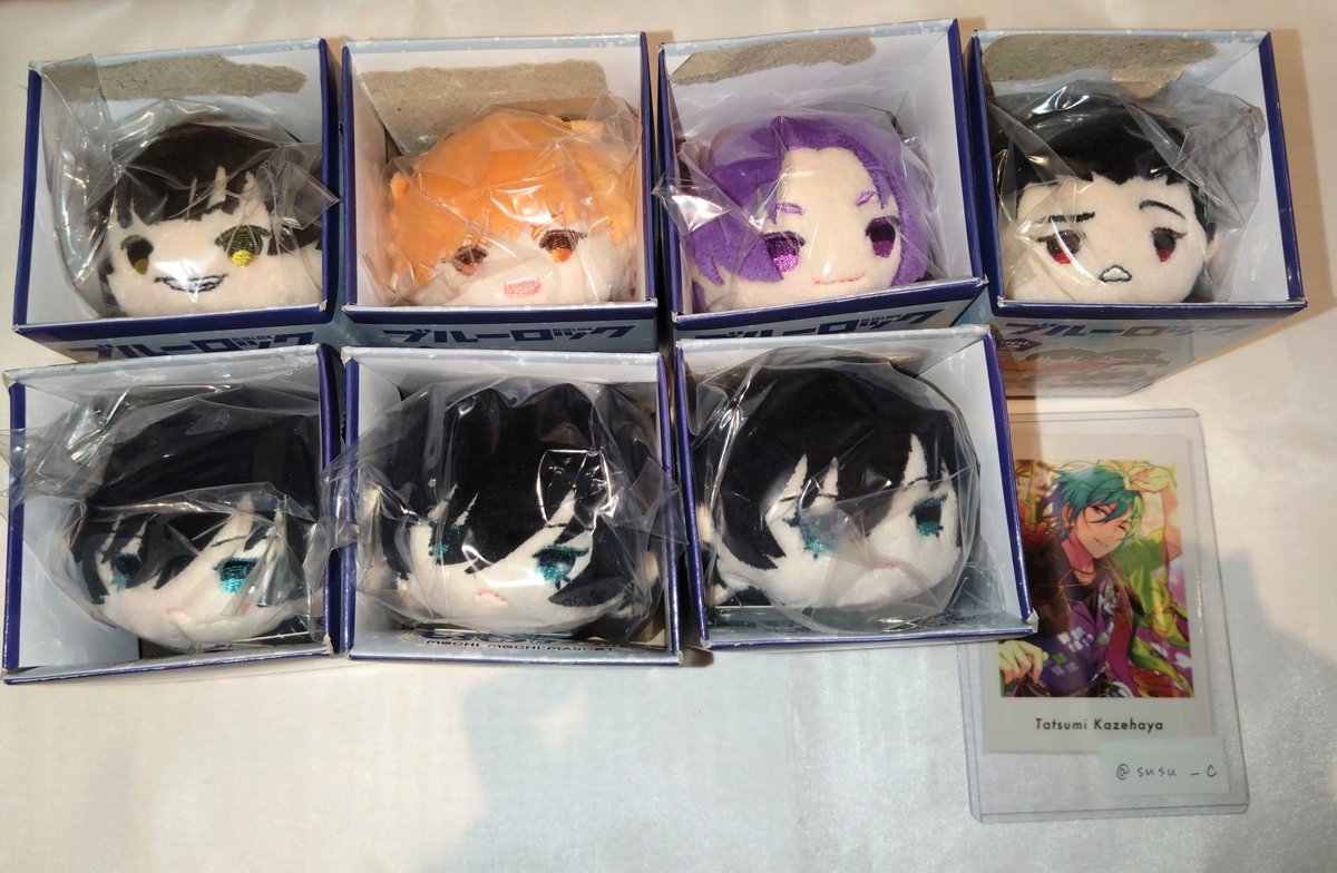 susu____C's tweet photo. 【交換】ブルーロック ブルロ もちもちマスコット もちマス vol . 2

【譲】蜂楽 國神 御影 馬狼 凛

【求】同種 異種 千切

○郵送交換希望です。よろしくお願い致します。 https://t.co/g0TIxBzpyO