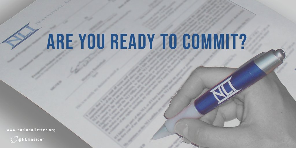 Congratulations and best of luck to <a href="/NCAA/">NCAA</a> prospective student-athletes signing NLIs starting today.  Share your announcements and photos. #NLI