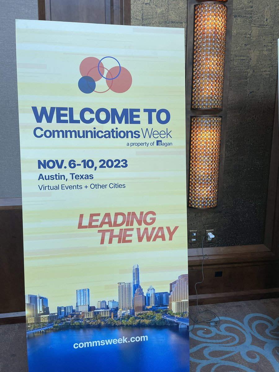 Cate_blessed's tweet image. Thrilled to be part of the Ragan Future of Communications conference in Austin, Texas, diving deep into transformative topics like Generative AI for communicators, storytelling, future of communications, and much more!
#RaganEvents #RaganConference2023 #commsweek