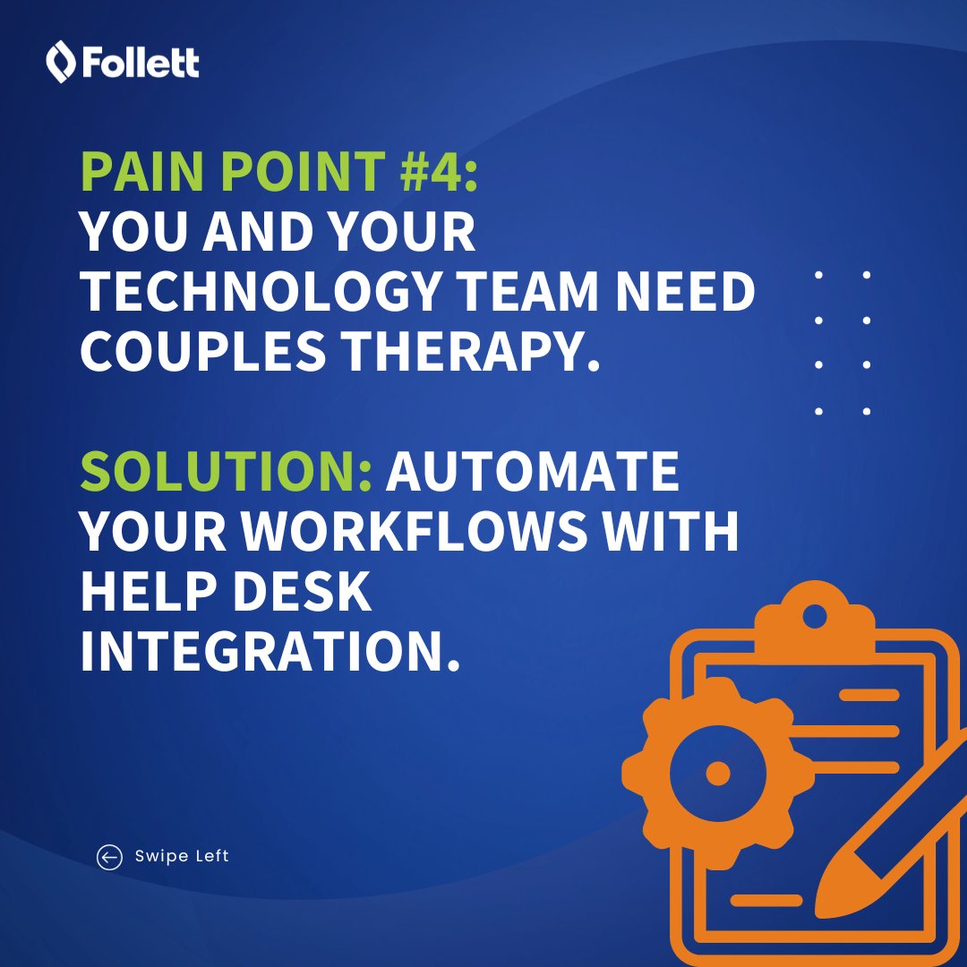 FollettSoftware's tweet image. This ⬇️ Discover how an #AssetManagementSystem can tackle your pain points: bit.ly/3SmU4De. 

#AssetManagement #EdTech