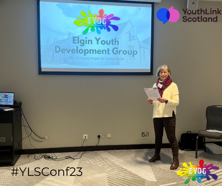 _EYDG's tweet photo. We were delighted to share our employability experience at the National Youth Work Conference last week!

Our youth work approach to employability helps us develop meaningful relationships with our trainees which leads to positive outcomes. @YouthLinkScot 

#YLSConf23 https://t.co/9VGMLhvWKi