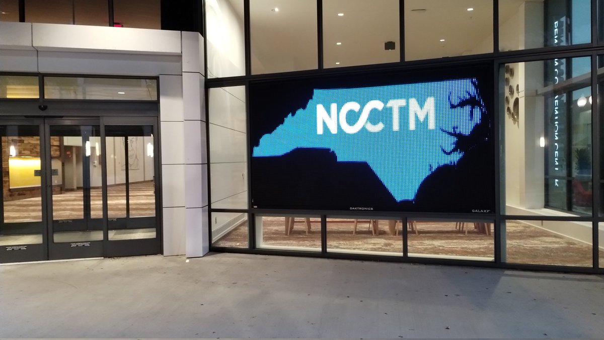 It is happening. #ncctm23 starting today at Benton Convention Center in Winston-Salem. Look forward to seeing you here! <a href="/NCCTM1/">NCCTM</a>