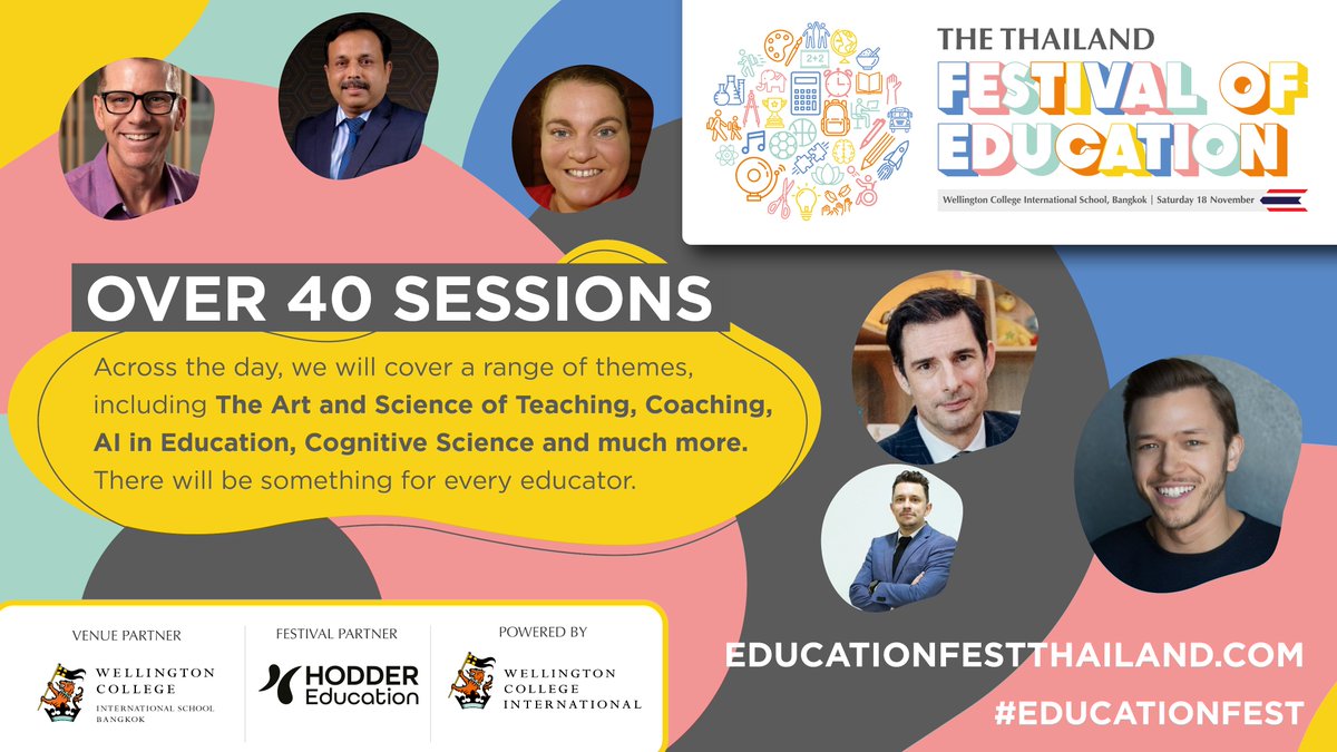 Hurry, spots are filling up! Secure your place at Thailand's premiere education event. 🏃‍♀️💨 Be a part of the educational revolution.  #EducationFest Sign up now: educationfestthailand.com"
