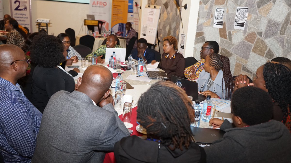 Data4GovAfrica's tweet image. Armed with vital @afrobarometer data on child well-being and the youth's perspectives, our participants brainstorm to impactful advocacy campaigns.
#AfricanVoicesForAfricanPolicy #Data4Change