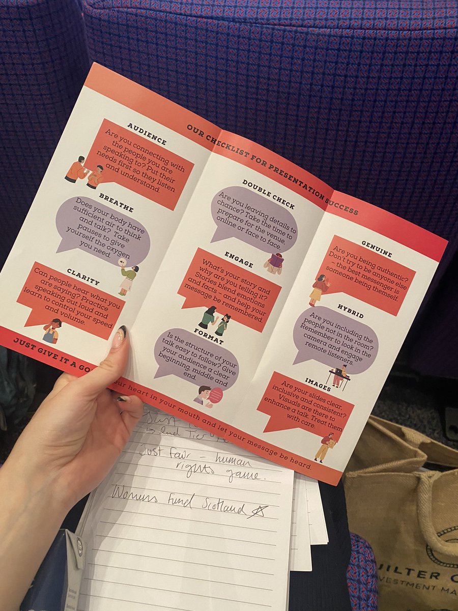 Really engaging session from @HeartInMouthOrg on storytelling for charities! Lots taken away to think about how we share the stories of the women we support at @FinanciallyIncl 💜 #SCVOGathering