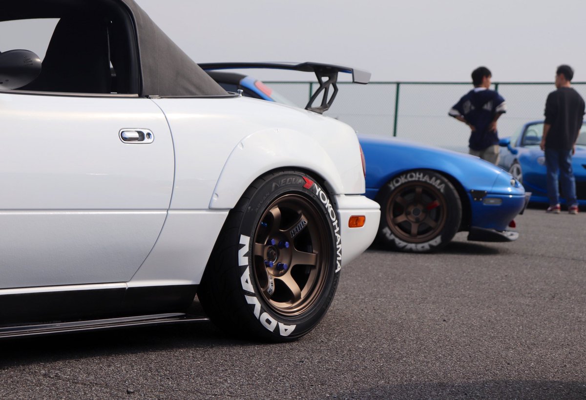 mx5_na6ce_jdm's tweet photo. #roadsterjunction #rsj #RSJ2023
@RS_Junction へ参加しまさした!
ミーティング、ロケーション共に最高でした❗️色んなロードスター がいて刺激受けまくりました😆スタッフの皆様ありがとうございました❗️
#mte37 #NA22C #jetstream #advan https://t.co/Axo9T6l2sP
