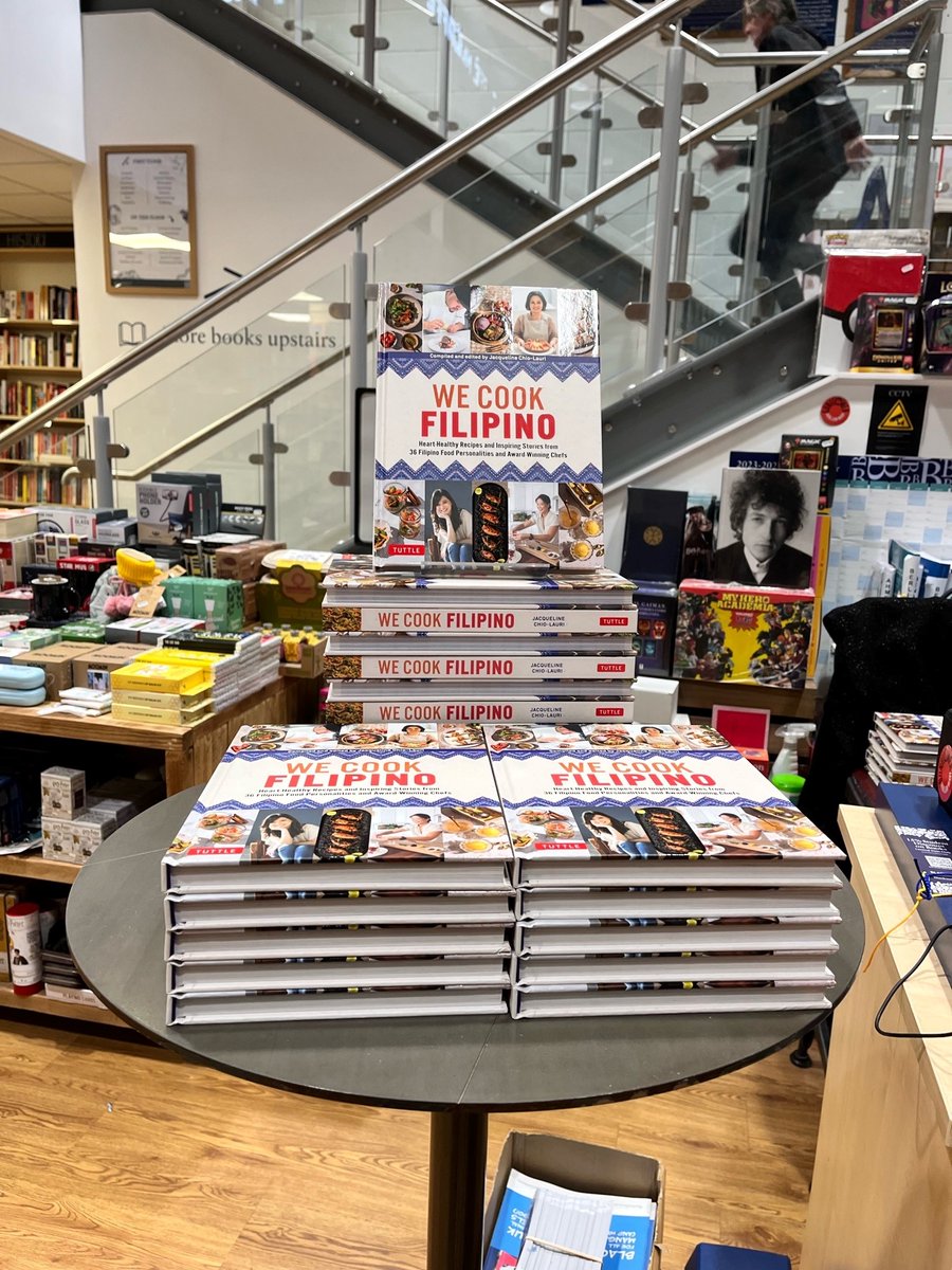 Thanks to @BlackwellsMcr for hosting the book launch of We Cook Filipino compiled by Jacqueline Chio-Lauri. The extraordinary food culture of the Philippines is presented in stories and recipes from 36 culinary trailblazers, award-winning chefs & food writers @TuttleBooks