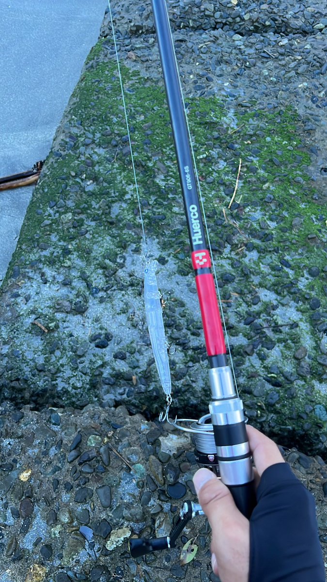 HuercoのGT906-6Sインプレ少なくて悲しい めっちゃ良い竿なんだよ