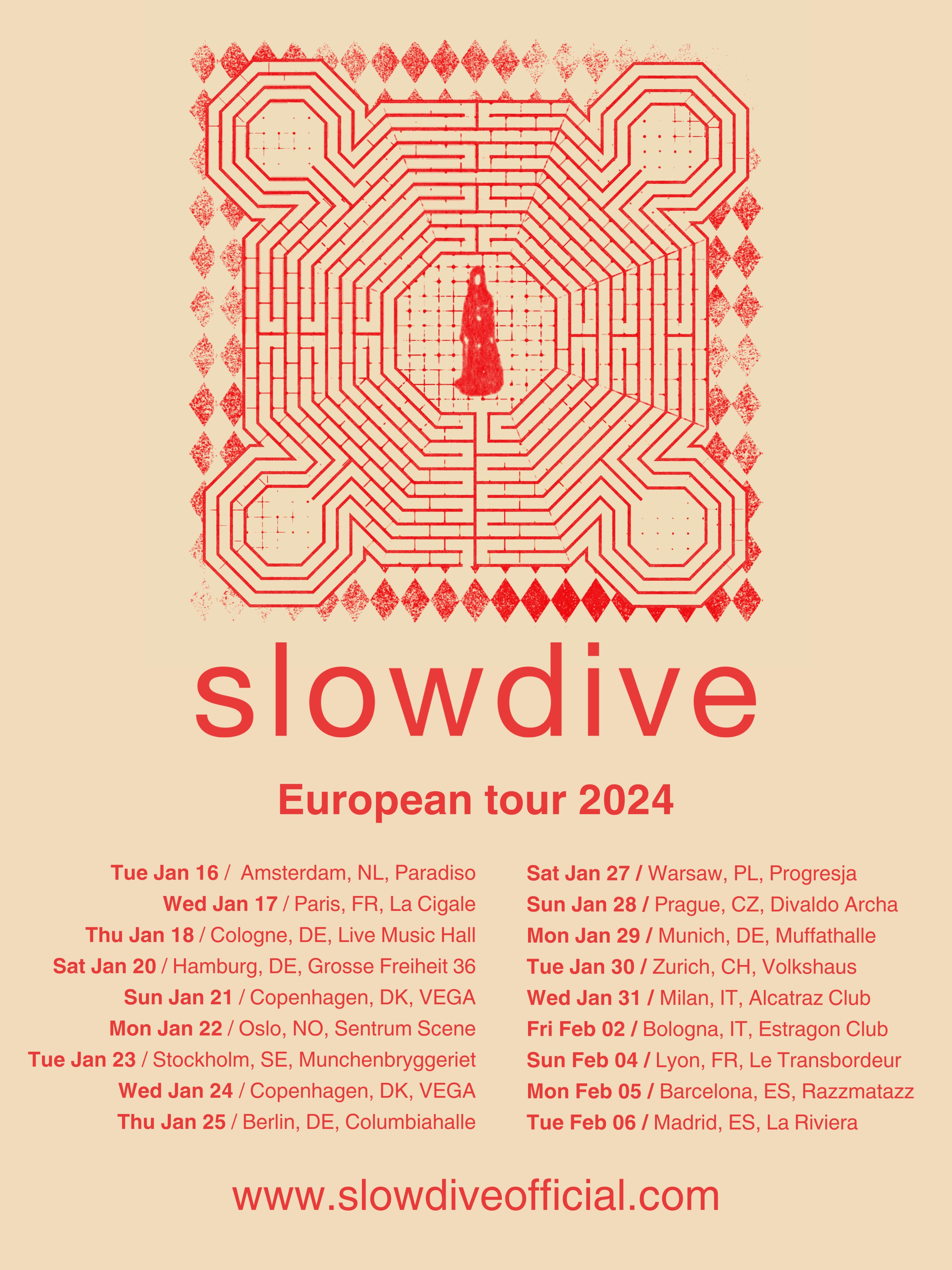 Slowdive Tour 2025