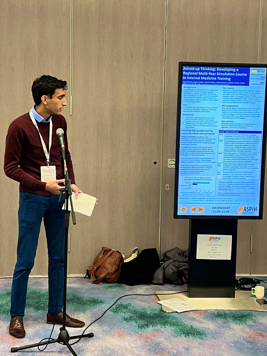 Joe Wheeler (@drjoewhee) on Twitter photo Our wonderful Sim Fellows <a href="/Angela__Holden/">Angela Holden</a> and <a href="/VivekMurthy18/">Vivek</a> showcasing our Regional IMT Sim courses at <a href="/ASPiHUK/">ASPiH</a> ππ»ππ»ππ» <a href="/SimWardWolvo/">SimWardWolverhampton</a> <a href="/RWT_NHS/">The Royal Wolverhampton NHS Trust π₯</a> #aspih2023 Our wonderful Sim Fellows <a href="/Angela__Holden/">Angela Holden</a> and <a href="/VivekMurthy18/">Vivek</a> showcasing our Regional IMT Sim courses at <a href="/ASPiHUK/">ASPiH</a> ππ»ππ»ππ» <a href="/SimWardWolvo/">SimWardWolverhampton</a> <a href="/RWT_NHS/">The Royal Wolverhampton NHS Trust π₯</a> #aspih2023