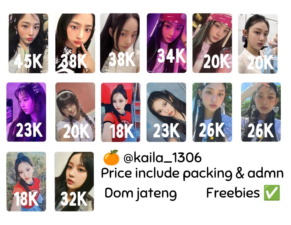 Wts / want to sell poca newjeans 
 
୨ Dom jateng
୨ inc packing, admn &amp; freebies

Pc weverse shp.ee/eia8gqf
Pc minji bunny bag
shp.ee/xqu7ytr
Pc line friends blue
shp.ee/civ83cy
Pc line friends red
shp.ee/33it4g9