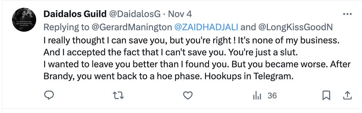 KattyDiOre2's tweet photo. @NeoCrusherCorps @SuzanneWynter4 You're lying. You asked my sister for nudes on Telegram, with the same fake picture of some girl you keep posting that has nothing to do with us, then attacked her twitter from 5 accounts claiming she "sleeps with people on telegram but not with you" You're a stalker https://t.co/asHRx2NYG4