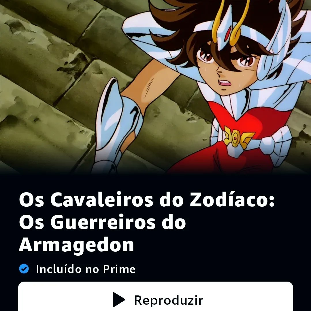 Taizen Saint Seiya on X: Filmes do anime clássico de Cavaleiros