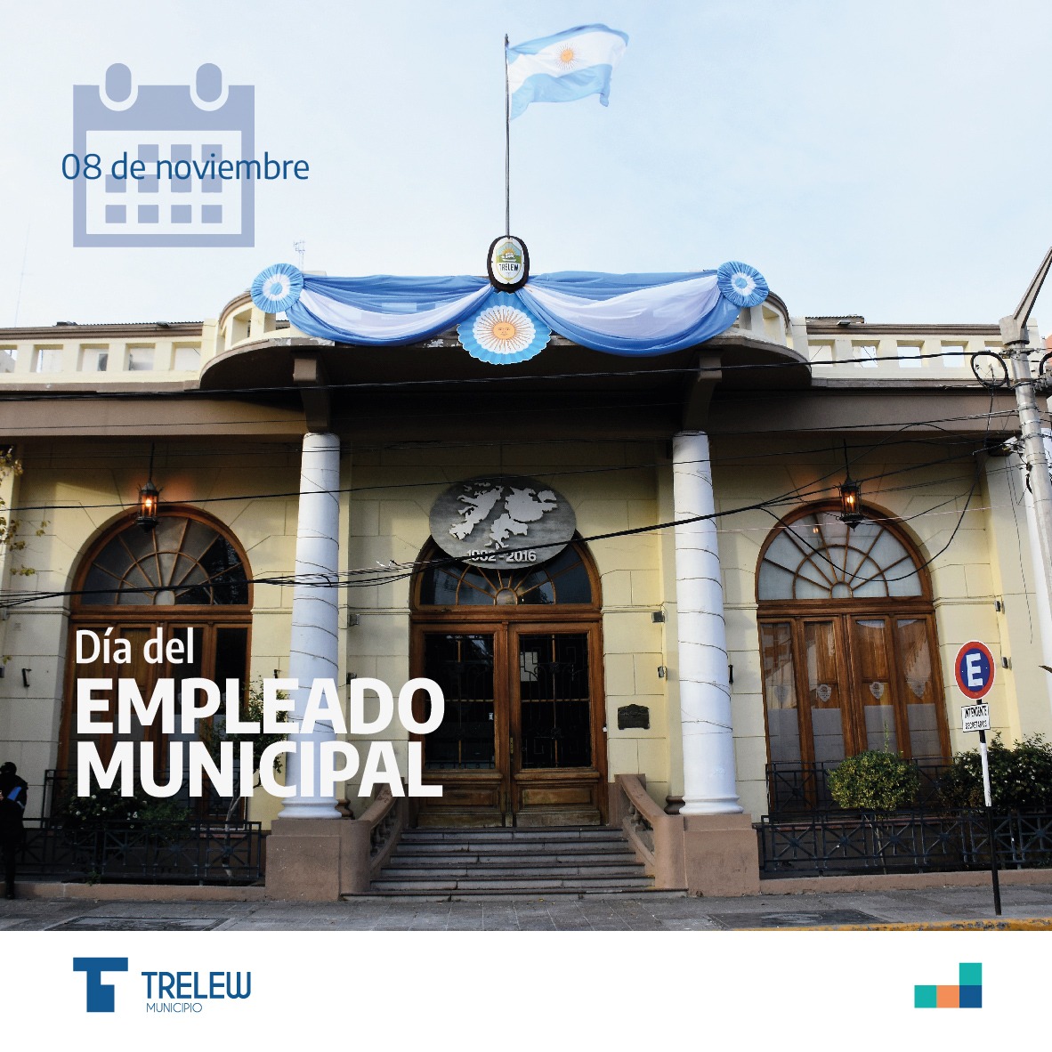 ¡Feliz día a las y los empleados municipales!
Su esfuerzo y dedicación garantizan los servicios en la comunidad, dando una mejor calidad de vida a las y los trelewenses.

#TenésTrelew