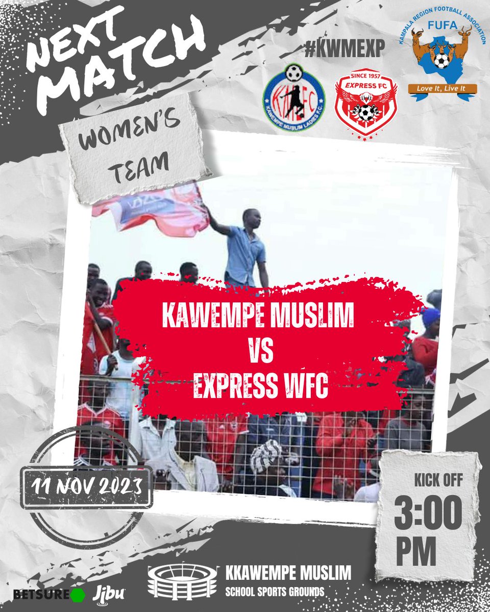 ExpressWFC's tweet photo. NEXT β©
The She Eagles will be in action as they take on @KawempeClub in the Kampala Regional Womenβs Football League
#KWL || #KWMEXP || #SheEagles
#MukwanoGwabangi π΄π¦
https://t.co/tRwSF5qdFY