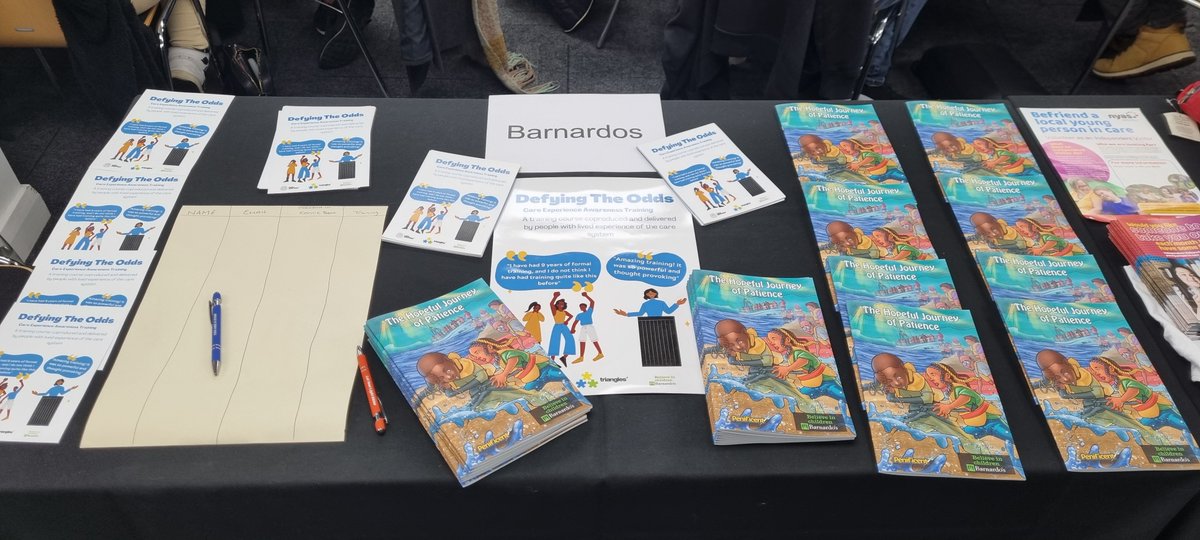 ypbmf's tweet photo. A big thank you to @barnardos for joining us and sharing their resources, including their comic book! @nlcbf #CelebratingUs https://t.co/kovOgdUnVp