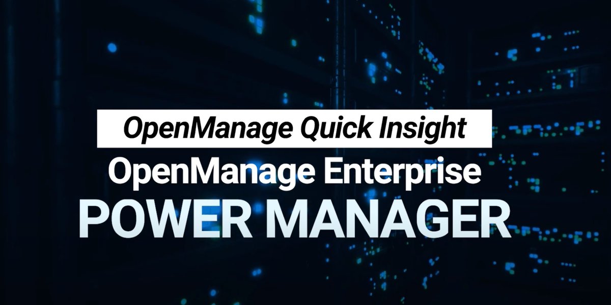 jcfernandezpena's tweet image. Learn more about the latest from OME Power Manager!
💥Review consumption
💥Thermal data
💥Performance metrics
💥Costs
💥CO2 emissions
dell.to/3SIxHID
#Iwork4Dell #OME #PowerManager