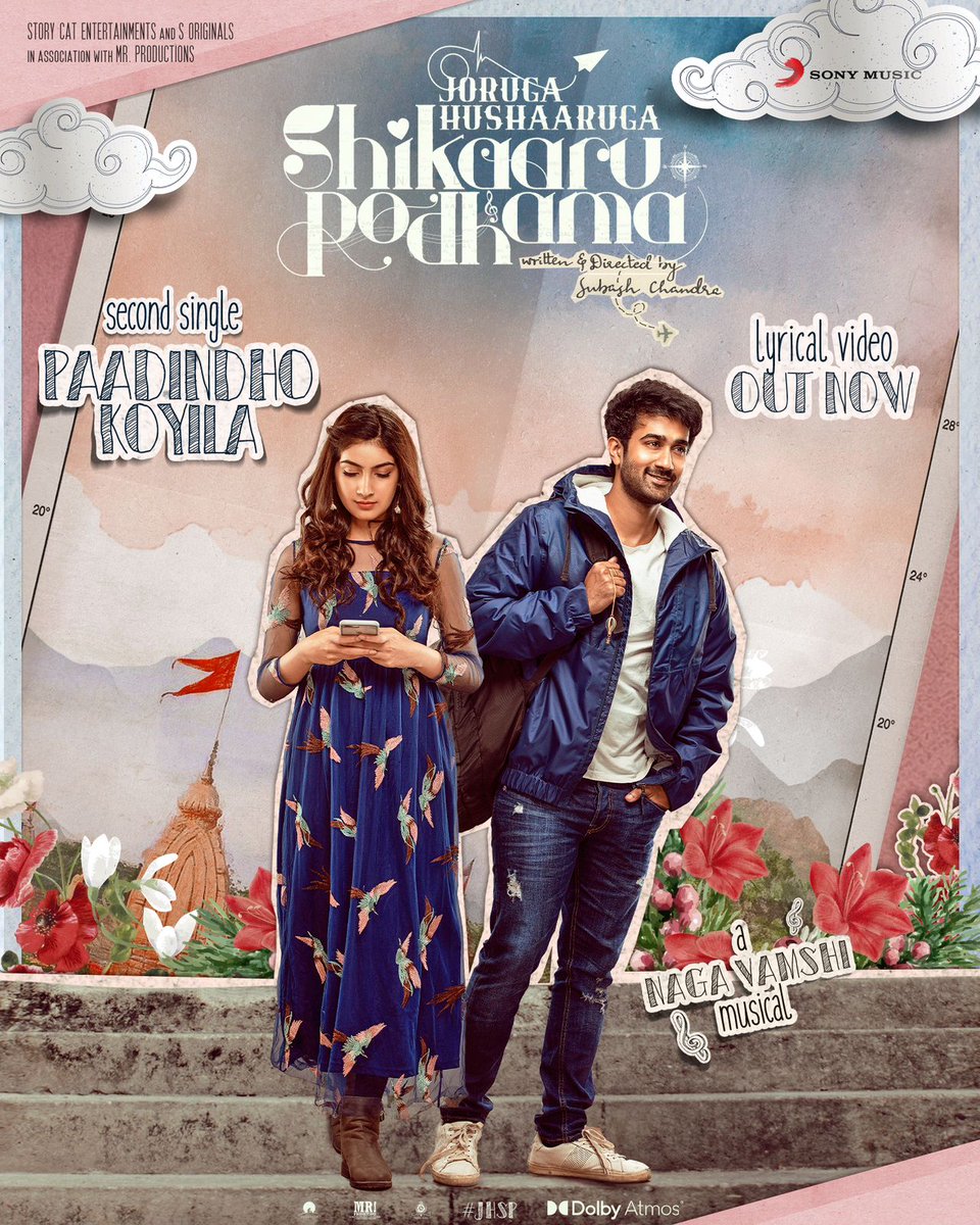 SureshPRO_'s tweet photo. #JHSP2ndSingle ~ The beautiful &amp; heart-warming melody #PaadindhoKoyila  is out now! 

- https://t.co/aelwtC4d4r

🎹 @NagaVamshiKris1 
🎤 @HaricharanMusic 
✍️ #Vijayender

@subash1240 @santoshsoban @phalgunikhanna5 @vengi_sudhakar @StoryCat_Home @SOriginals1 @mrproductionsin https://t.co/9SaEjIJ8kI