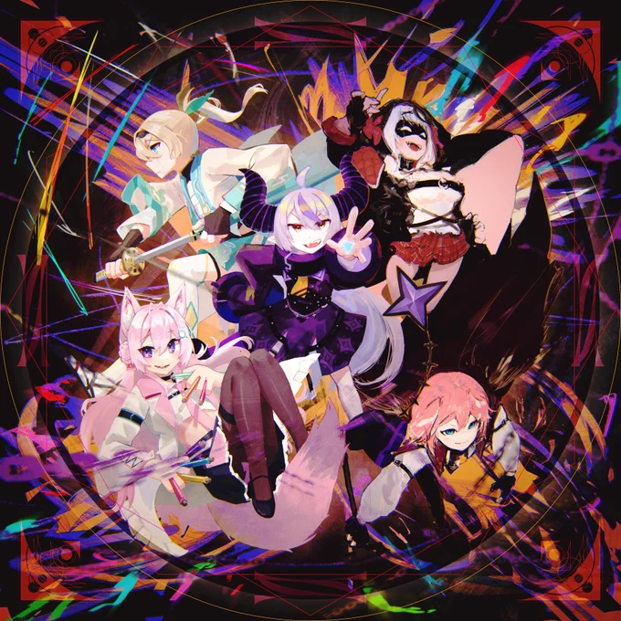 《oO乂卍世◤界◤征◤服◤卍乂Oo》by WEST← &amp;  Day2 - B07 威世紀/ytone#laplus_artdesu #Luillust #さかまた飼育日記 #いろはにも絵を #こよりすけっち 