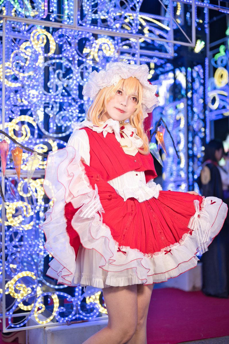 フランドール・スカーレット コスプレ衣装 丸く Enchantment