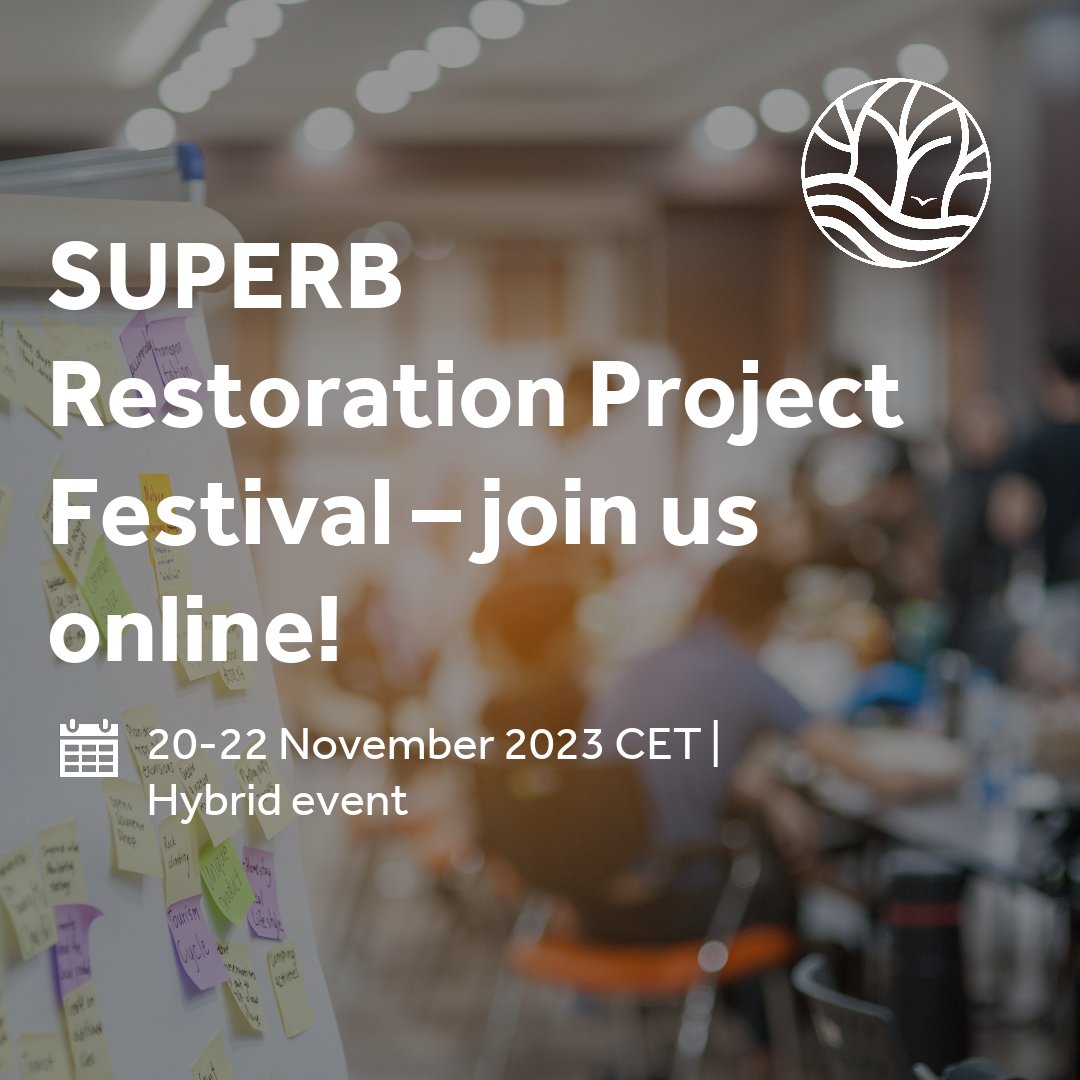 📢Join us online to the SUPERB Restoration Project Festival! 🗓️20-22 Nov 2023 CET | Hybrid event Be part of a growing network for knowledge sharing and cooperation for forest restoration practitioners! More info here ➡️forest-restoration.eu/superb-restora…