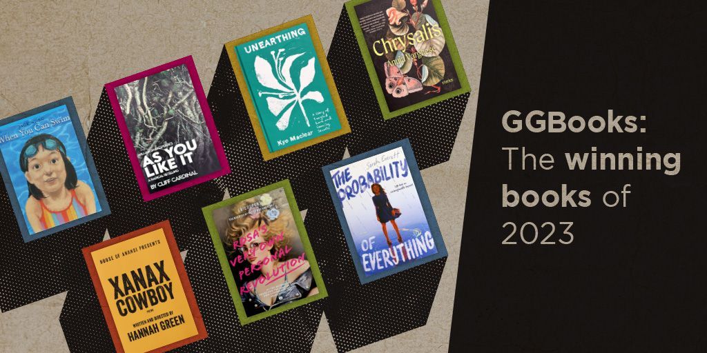 Groundbreaking, poetic, entertaining and moving: here are the #GGBooks2023 winners in Fiction, Poetry, Drama, Non-fiction, Young People's Literature - Text, Young People's Literature - Illustrated Books, and Translation. Congratulations! buff.ly/2P9PWmx #GGBooks #CanLit