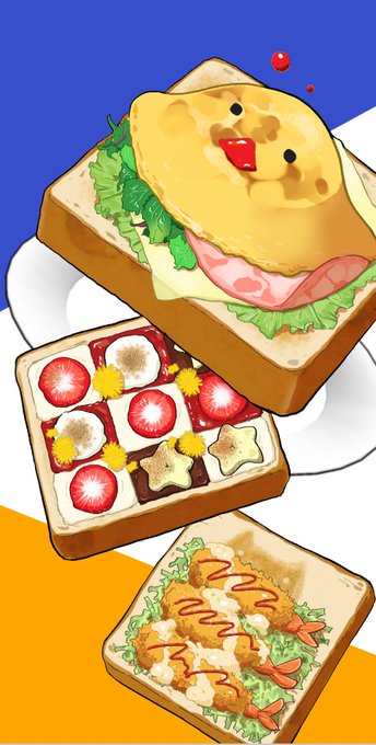 「cheese sandwich」 illustration images(Latest)