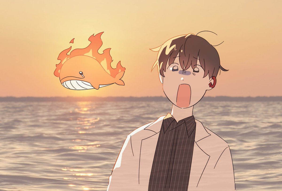 kamooo0ooo's tweet image. 소리쳐 부르지만
저 대답 없는 노을만 붉게 타는데