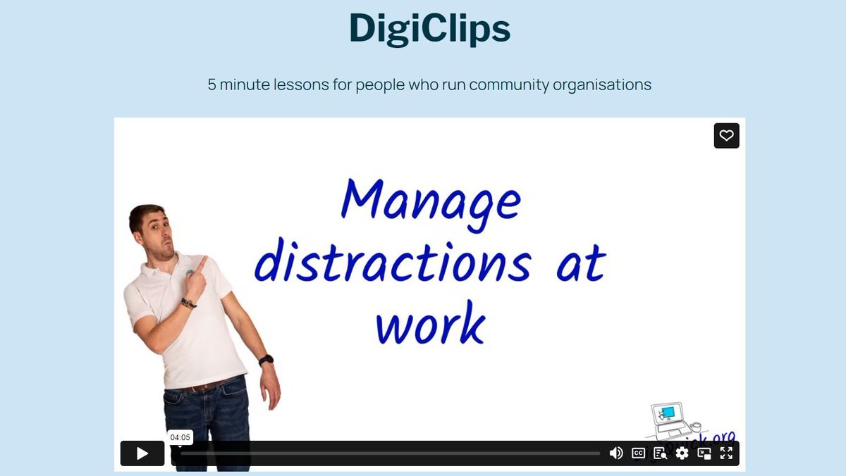 digi_kick's tweet image. Distractions at work impact us all, at DigiQuick, we have some practical ways to help you manage those distractions . Are you ready? Your FREE DigiClip is ready and waiting for you! Click here to watch it now: digiquick.org/digiclips/  #DigiClips #DigiQuickIt