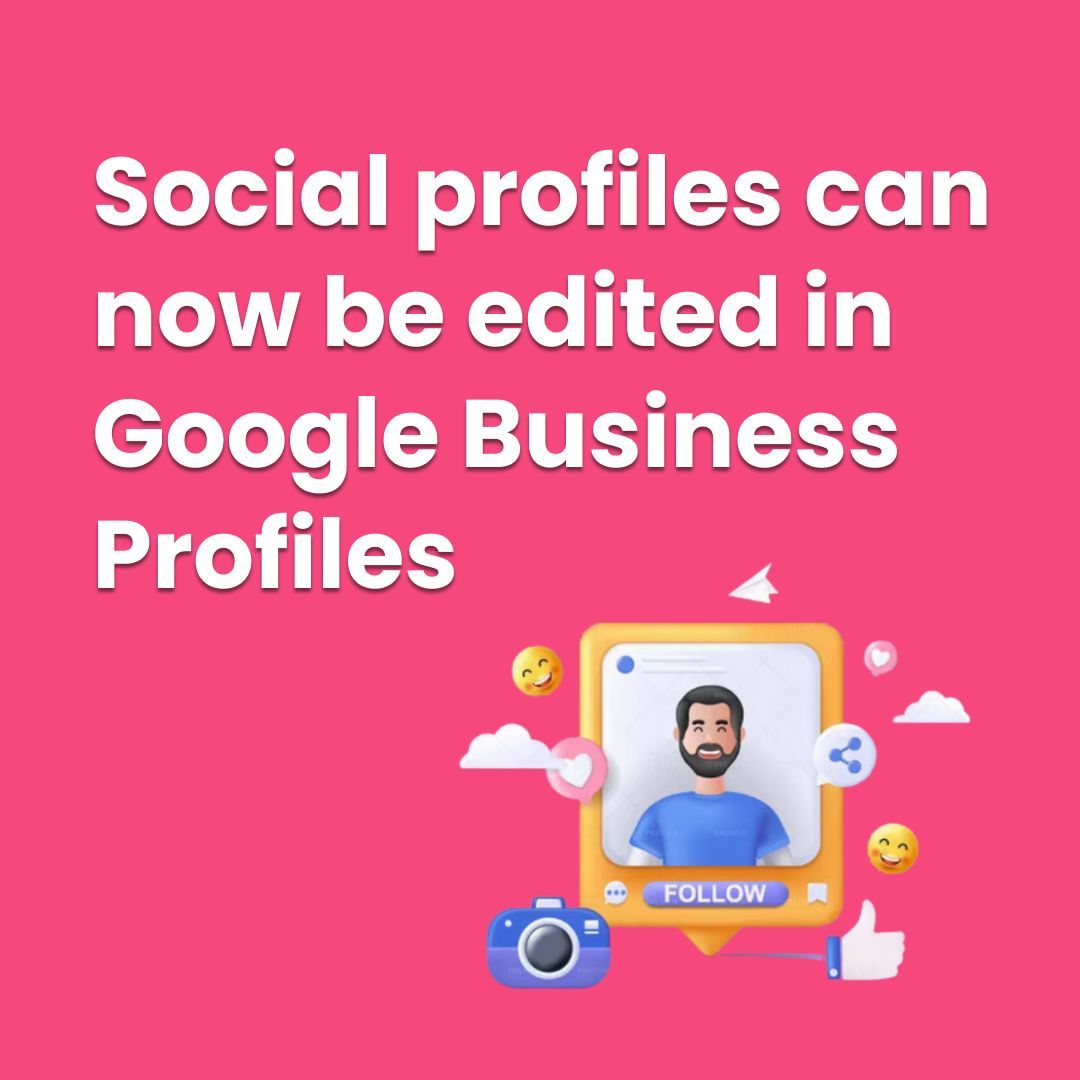 TrioMediaUK's tweet image. Attention marketers… 📣
Last month, Google launched another core algorithm update.
With the ability to edit social profiles directly in Google Business Profiles, users can now easily manage and update key information.
Will you be using this new feature? 👀
#AlgorithmUpdate