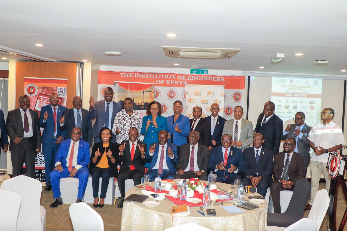 The Association of Consulting Engineers of Kenya (ACEK) joined <a href="/TheIEK/">The Institution of Engineers of Kenya</a> for a media launch for the upcoming #30thIEKConvention at Panafric Hotel on 06th November 2023 where the PS State Department of Roads, Eng. Joseph Mbugua successfully launched the upcoming convention