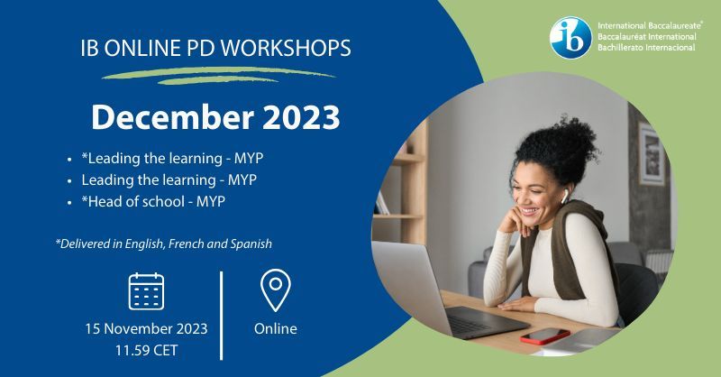 Gain a better understanding of your role as a leader in an IB context with our ‘Leading the learning’ Cat 1 workshop or dive deeper into developing your leadership capabilities as a pedagogical leader with the Cat 2 workshop. Check out more workshops &gt;&gt; bit.ly/40rV62y