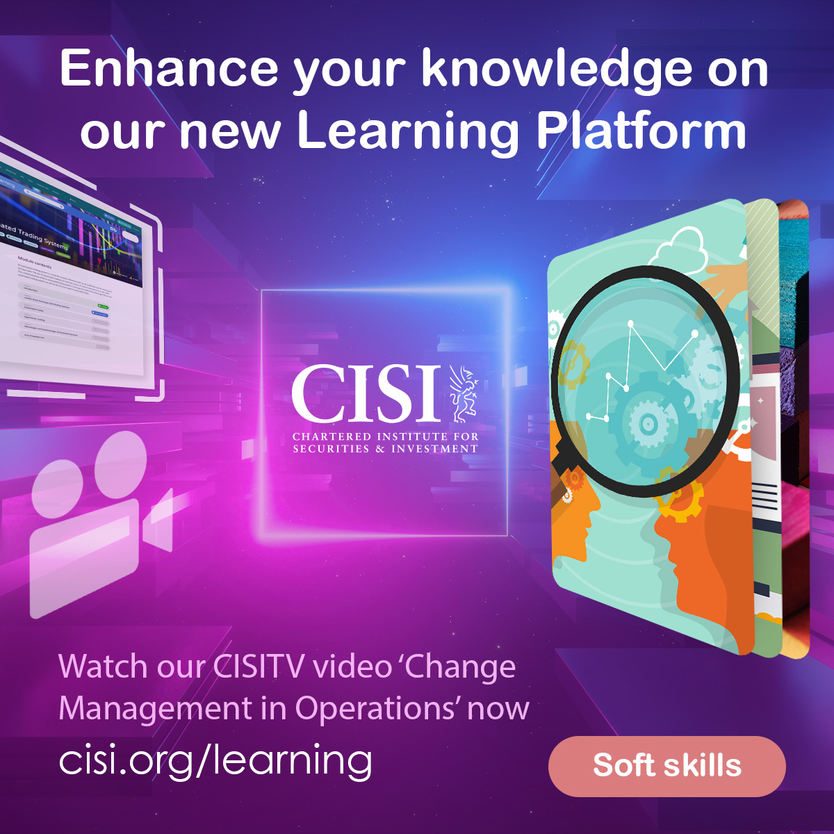 CISI's tweet image. Watch our #CISITV video to gain insights on how to navigate change and project management. Watch this and even more on our new Learning Platform: cisi.org/cisiweb2/cisi-… 

#financialservices #CPD #elearning #learningplatform #change #management