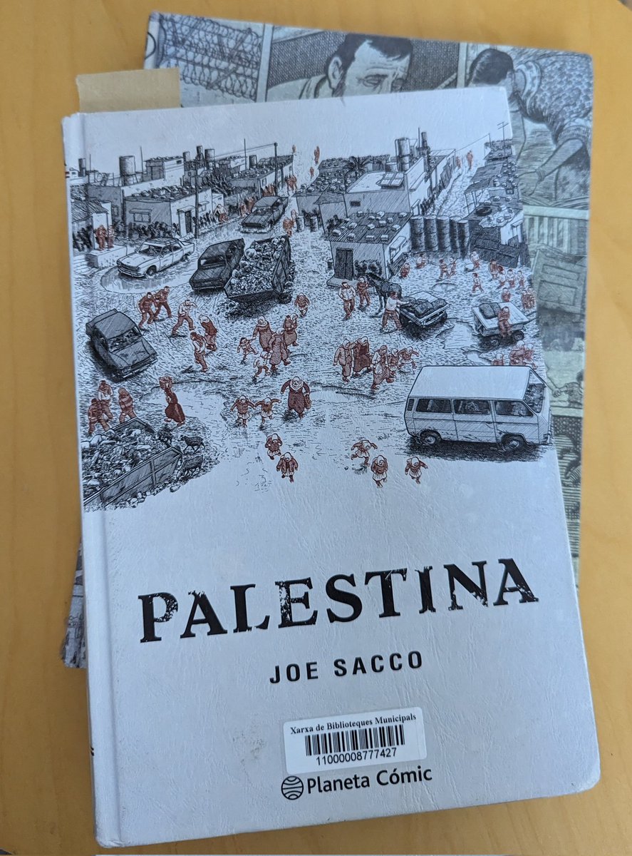 V_Mercuri's tweet photo. Lecturas para entender. #Palestina de Joe Sacco https://t.co/QUknmjenfN