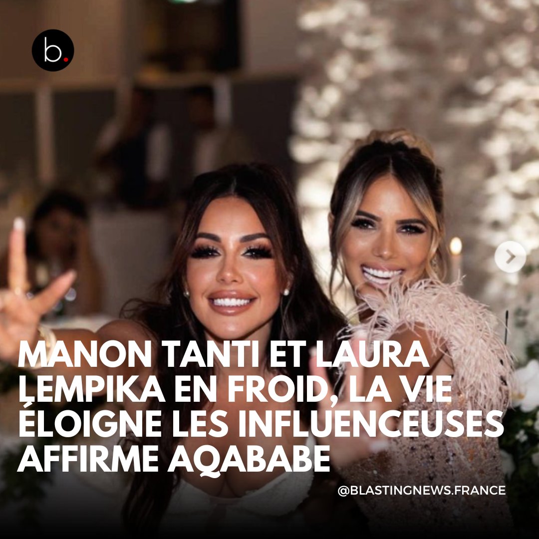 BlastingNews_FR's tweet photo. #LauraLempika et #ManonTanti se sont éloignées, #Aqababe révèle que les influenceuses ne sont pas sur la même longueur d'onde. https://t.co/EYHBbMd5kh