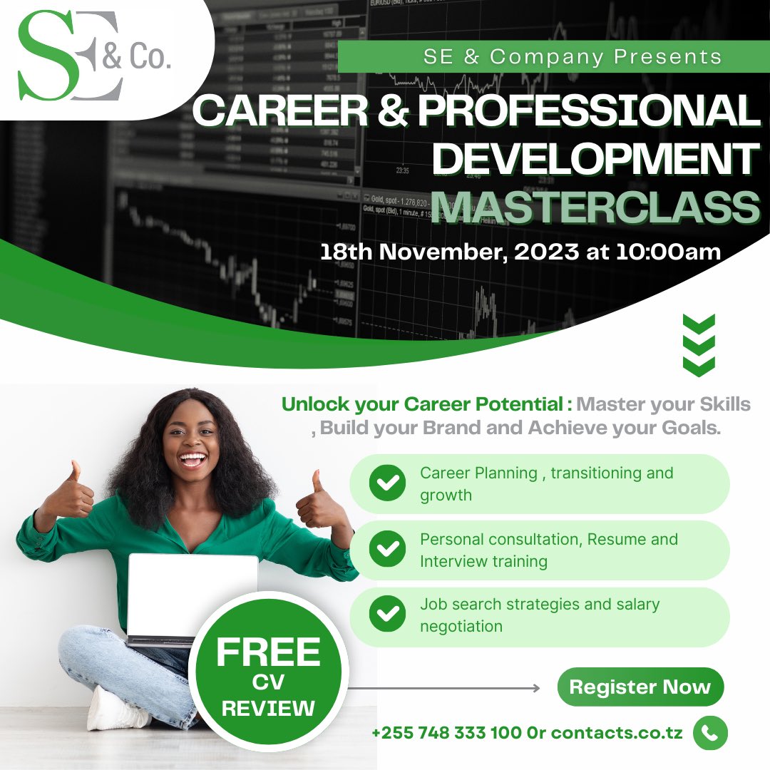 Sue__em's tweet photo. Are you ready to take your career to the next level? Our comprehensive training program is designed to empower you with the knowledge and skills you need to excel in your current job, advance your career, and reach new professional heights. Enroll now .. limited slots https://t.co/19pUjbswR6
