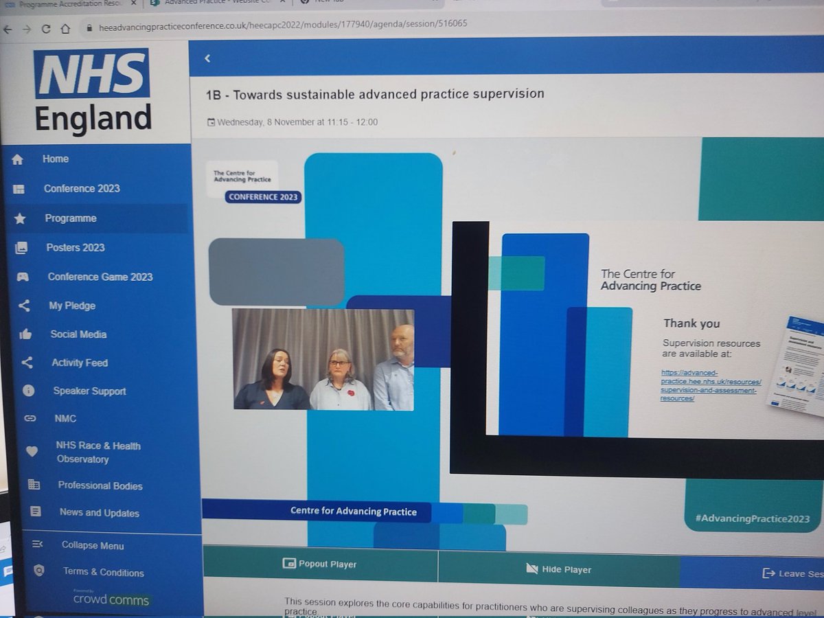 KimT_ANP's tweet image. Yay for supervision! Great job everyone 👏 #AdvancingPractice2023 @ACPkirsty @HardingDebs @Nisbet5050 @Nickworthphysio @SteveBlakeway @sarahmeenan1