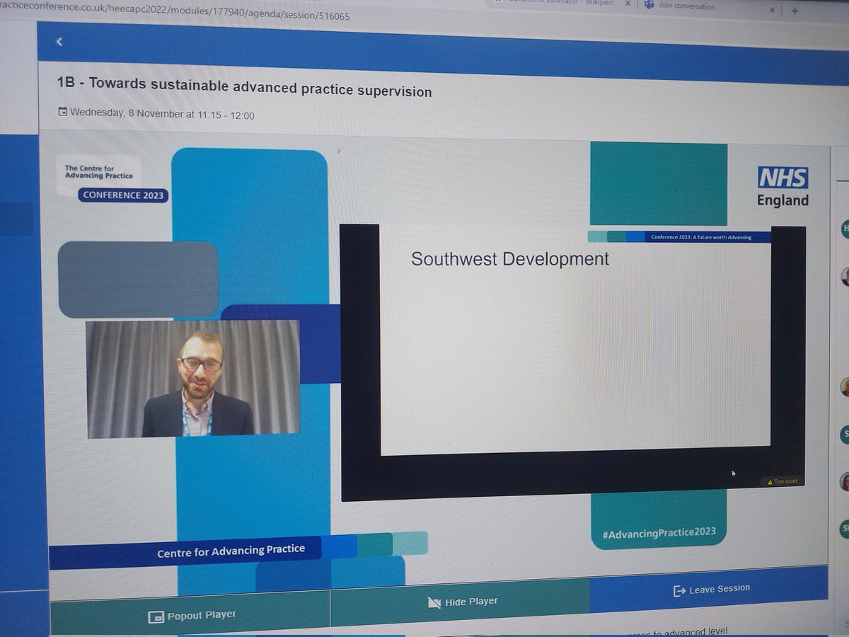 KimT_ANP's tweet image. Yay for supervision! Great job everyone 👏 #AdvancingPractice2023 @ACPkirsty @HardingDebs @Nisbet5050 @Nickworthphysio @SteveBlakeway @sarahmeenan1