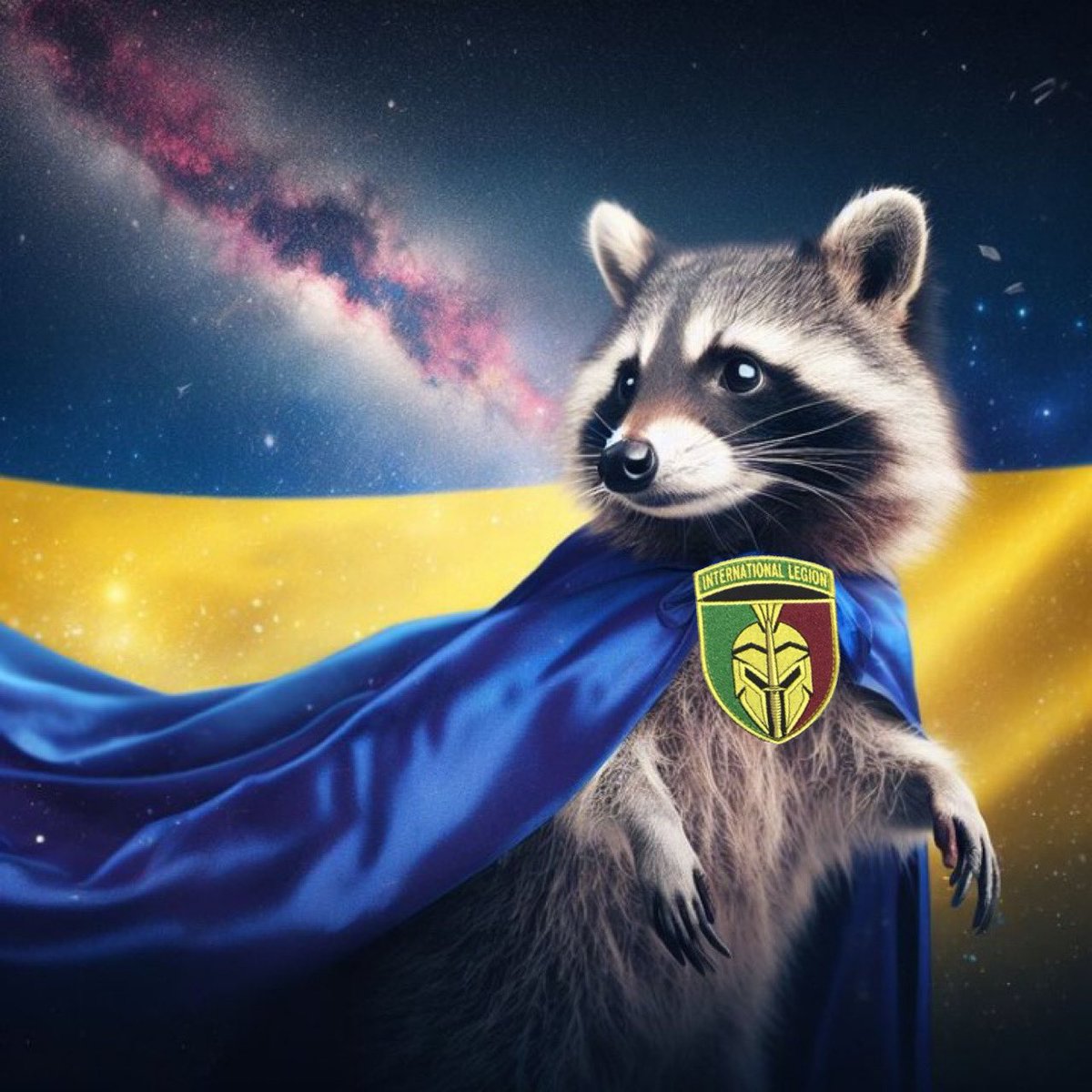 Atacms_4_Ukr's tweet photo. @Kartul_girl Yes! Thank you #Odesa racoon! โจ๐ฅฐ๐ซกโ๐ช๐บ๐ฆ๐ซถ๐ Letโs go #NAFOFellas use those matching $5 ๐๏ธ to double your chance to win a real worn #battlepatch ! https://t.co/Yts7AIzyTw