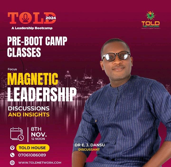 sijudavy's tweet photo. Excerpts...
By @ejdansu

From my personal experiences, I have come to understand some key descriptions of a Magnetic Leader.
#magneticleadership https://t.co/rjqOHmuZyG