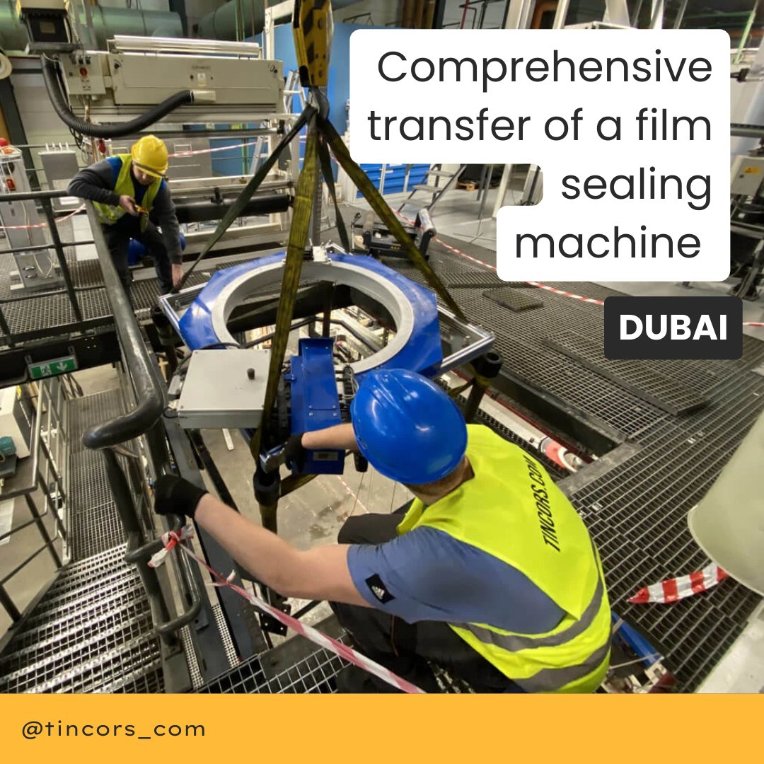 tincors_com's tweet image. 🌍✈️🔧 We&apos;ve taken a German manufacturer&apos;s giant machine from Europe to Dubai! Disassembled, transported, and reassembled by our expert crew - all with the precision of a Swiss watch. 🏗️👷

Find out more 💪 tincors.com/post/comprehen…

#EngineeringSuccess #Tincors #MachineRelocation
