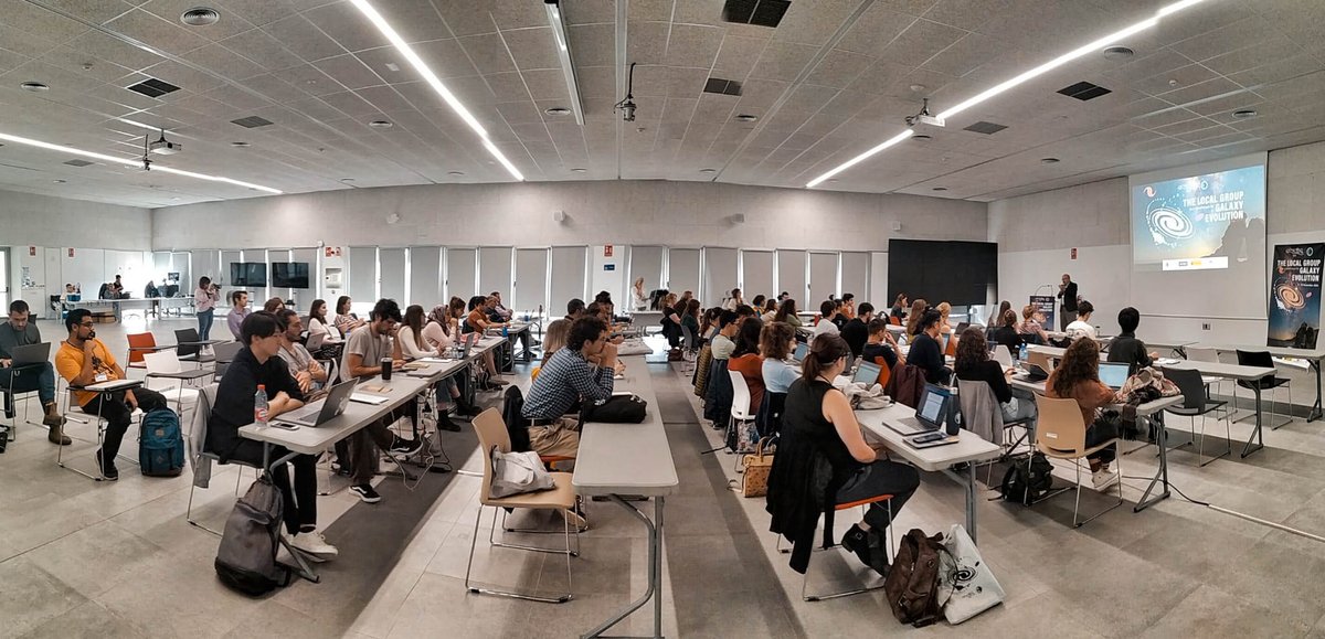 IAC AstrofĂsica (@iac_astrofisica) on Twitter photo 🏫❄️ Esta mañana se iniciĂł la XXXIV Canary Islands Winter School of Astrophysics, organizadas por el IAC y la <a href="/ULL/">Universidad de La Laguna</a>. 60 estudiantes de 15 paĂses se reunirán para conocer los Ăşltimos avances en el campo de la evoluciĂłn de galaxias, con el Grupo Local como punto de referencia 🏫❄️ Esta mañana se iniciĂł la XXXIV Canary Islands Winter School of Astrophysics, organizadas por el IAC y la <a href="/ULL/">Universidad de La Laguna</a>. 60 estudiantes de 15 paĂses se reunirán para conocer los Ăşltimos avances en el campo de la evoluciĂłn de galaxias, con el Grupo Local como punto de referencia