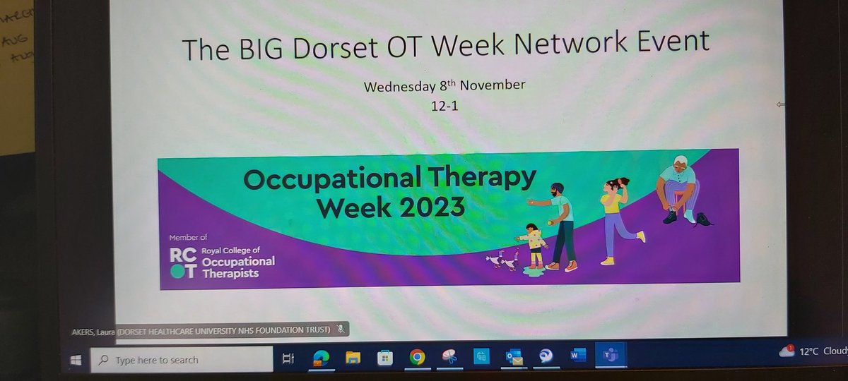 #OTWeek23 Day 3. BU Staff and students joining the Big Dorset OT Week Network Event celebrating occupations that matter to our local population as well as ourselves. Networking and sharing highlights about local occupational therapy services. #Dorsethealthcare #BUproud