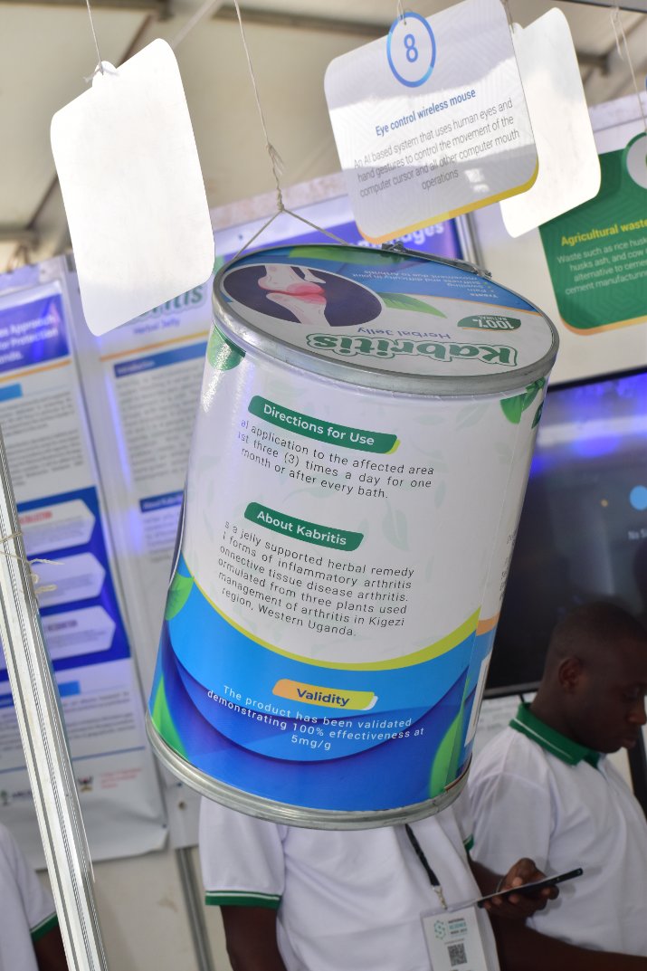 Kabale University (@kabuniversity) on Twitter photo <a href="/kabuniversity/">Kabale University</a> is exhibiting 'Kabritis', robotics, etc! Kabritis is a herbal remedy for inflammatory & connective tissue arthritis. It is made by experts in our chemistry Department. University without walls is diverse & global in the solutions that it creates. #innovationsatKAB <a href="/kabuniversity/">Kabale University</a> is exhibiting 'Kabritis', robotics, etc! Kabritis is a herbal remedy for inflammatory & connective tissue arthritis. It is made by experts in our chemistry Department. University without walls is diverse & global in the solutions that it creates. #innovationsatKAB