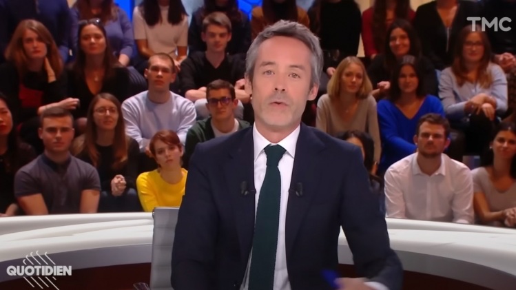 🇫🇷📺FLASH - Près d’un million de téléspectateurs d’écart entre 'Quotidien' (2,25 millions) et 'Touche pas à mon poste' (1,33 million) sur la soirée d’hier. (audience Médiamétrie)